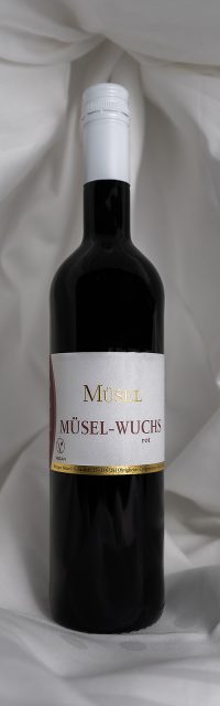 MÜSEL-WUCHS Rotwein Cuveé halbtrocken #W16
